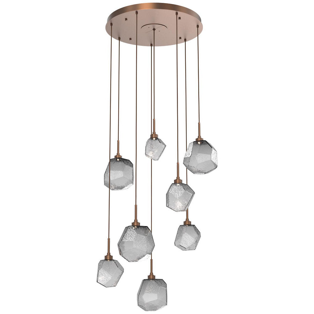Gem Round LED Multi-Light Pendant