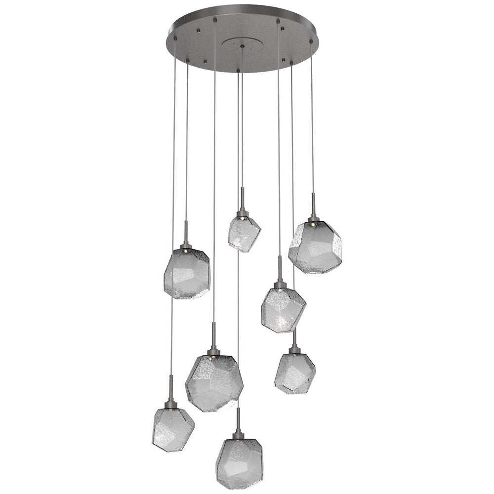 Gem Round LED Multi-Light Pendant