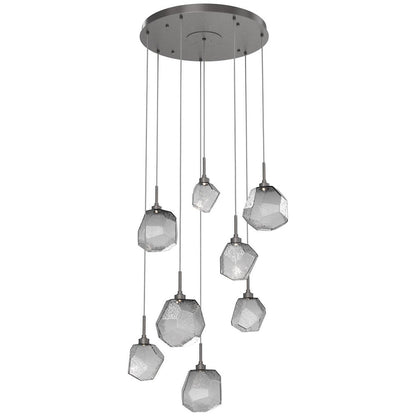 Gem Round LED Multi-Light Pendant