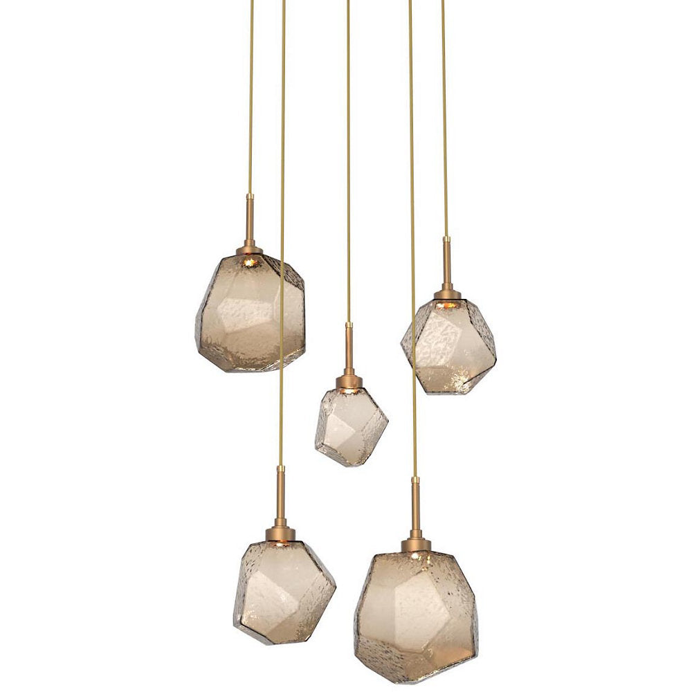 Gem Round LED Multi-Light Pendant