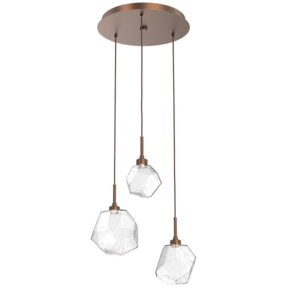 Gem Round LED Multi-Light Pendant