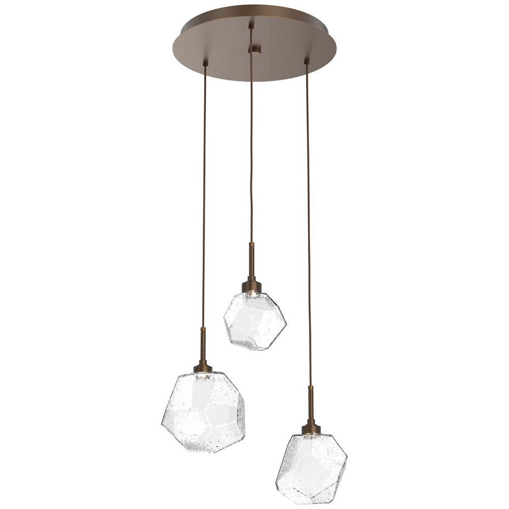 Gem Round LED Multi-Light Pendant