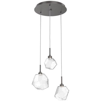 Gem Round LED Multi-Light Pendant