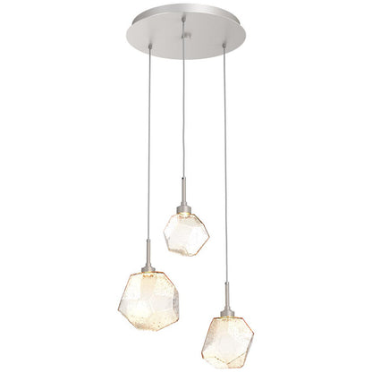 Gem Round LED Multi-Light Pendant