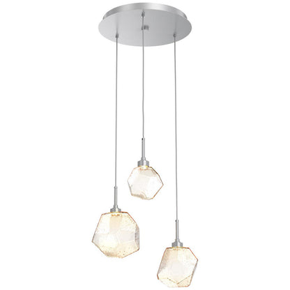 Gem Round LED Multi-Light Pendant