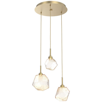 Gem Round LED Multi-Light Pendant
