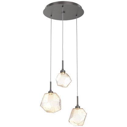 Gem Round LED Multi-Light Pendant