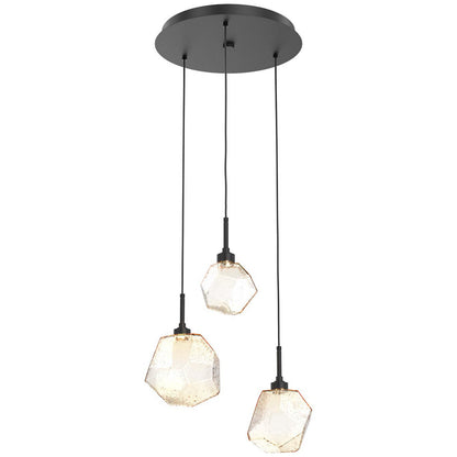 Gem Round LED Multi-Light Pendant