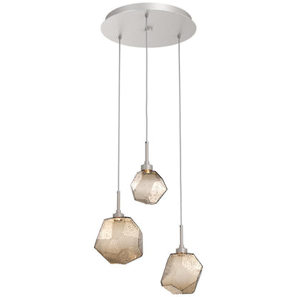 Gem Round LED Multi-Light Pendant