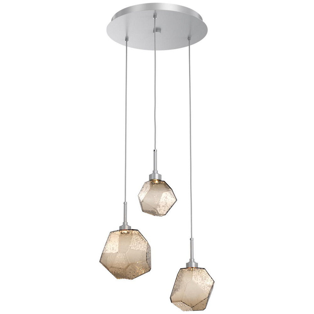 Gem Round LED Multi-Light Pendant