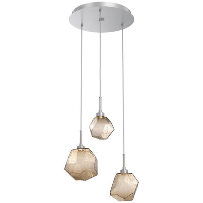 Gem Round LED Multi-Light Pendant