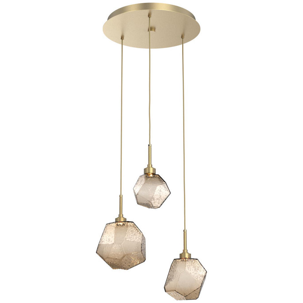 Gem Round LED Multi-Light Pendant