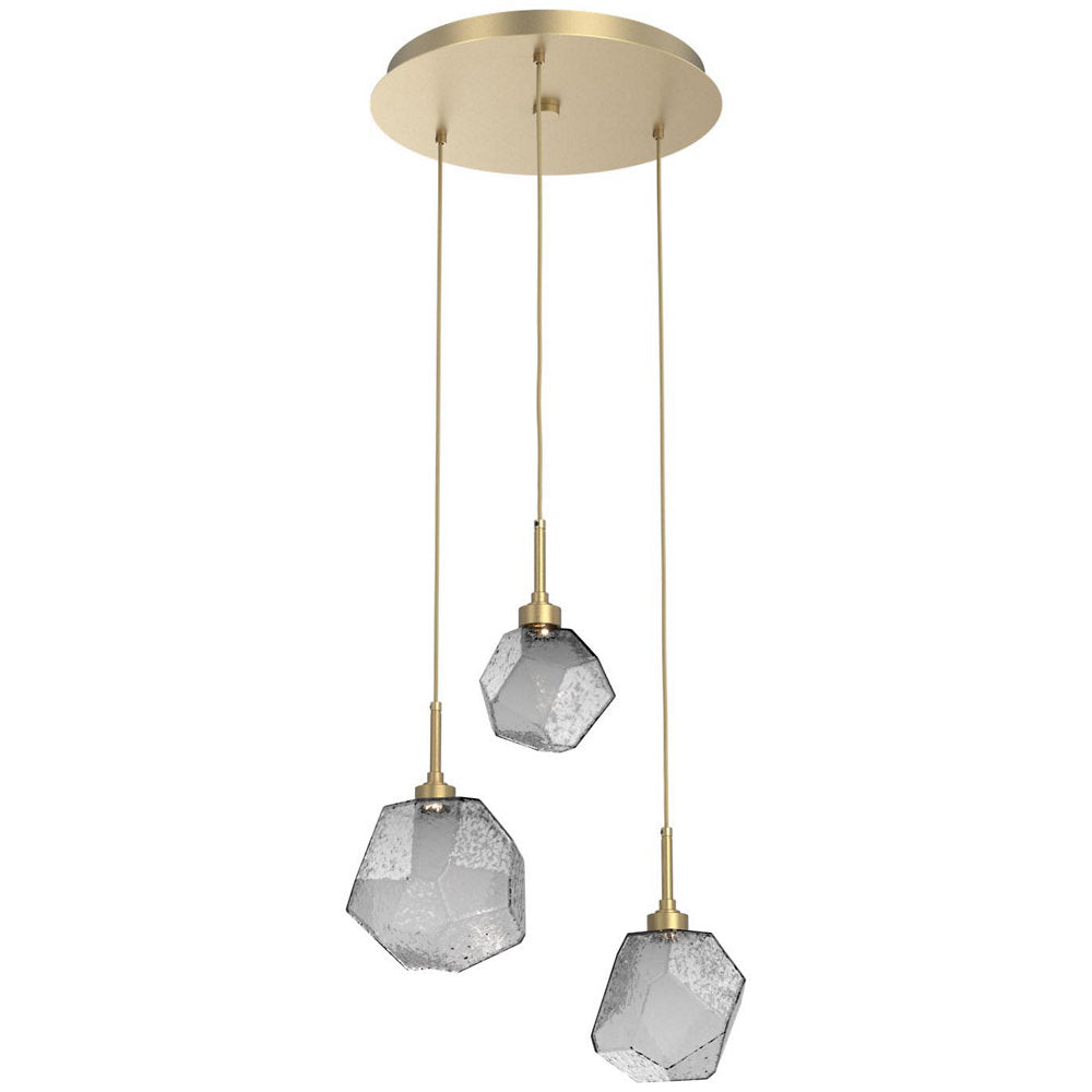 Gem Round LED Multi-Light Pendant