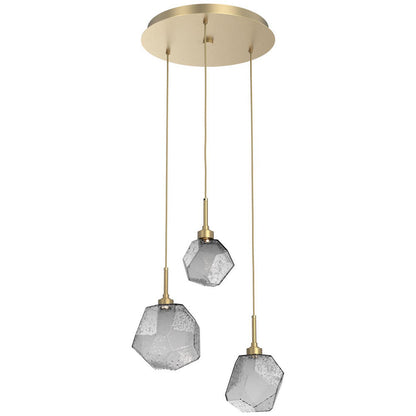 Gem Round LED Multi-Light Pendant