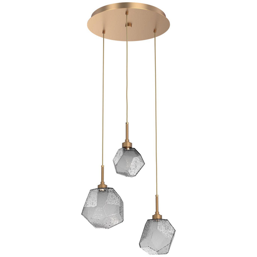 Gem Round LED Multi-Light Pendant