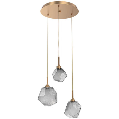 Gem Round LED Multi-Light Pendant
