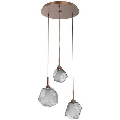 Gem Round LED Multi-Light Pendant