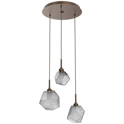 Gem Round LED Multi-Light Pendant