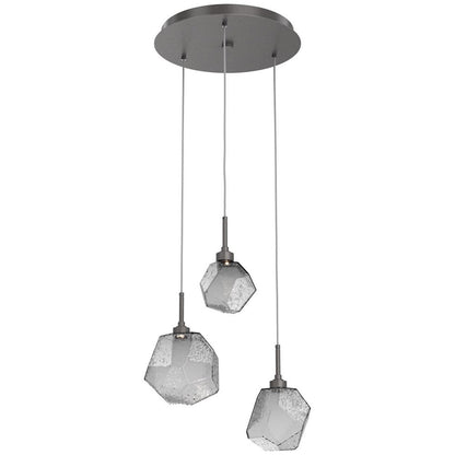 Gem Round LED Multi-Light Pendant
