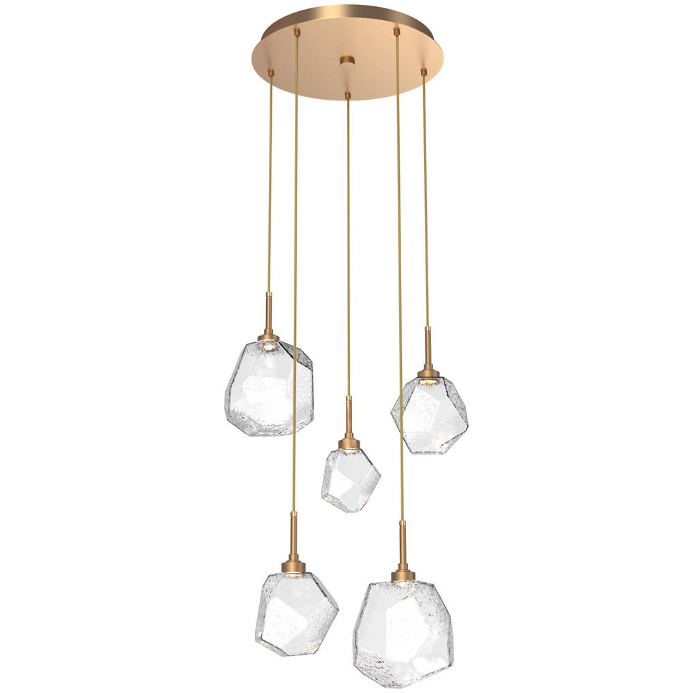 Gem Round LED Multi-Light Pendant