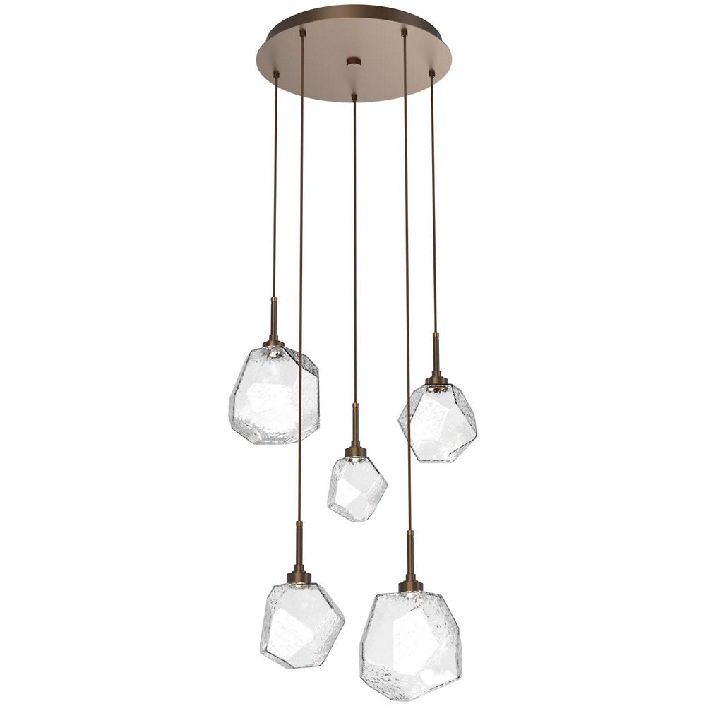 Gem Round LED Multi-Light Pendant