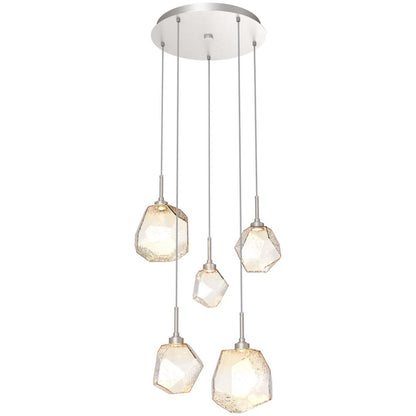 Gem Round LED Multi-Light Pendant