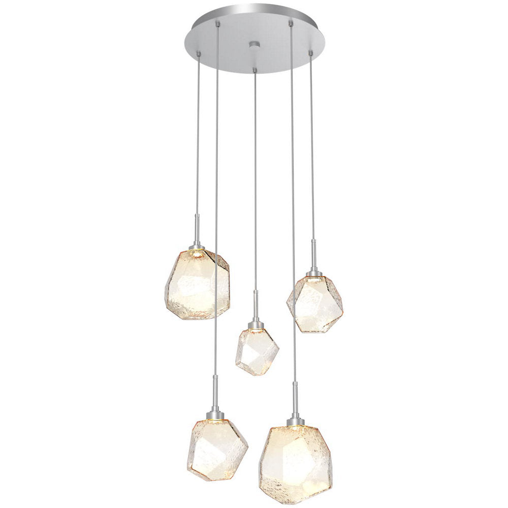 Gem Round LED Multi-Light Pendant