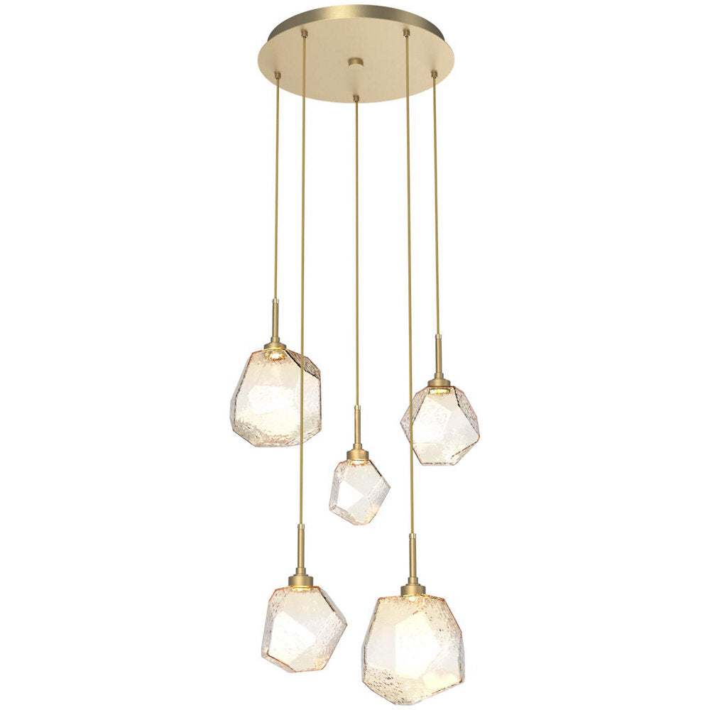 Gem Round LED Multi-Light Pendant