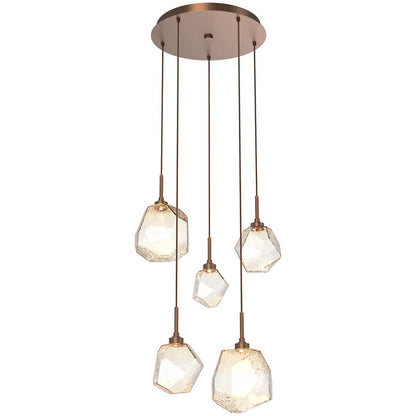 Gem Round LED Multi-Light Pendant