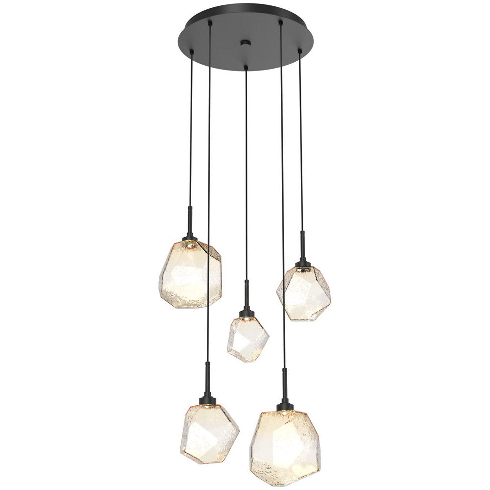 Gem Round LED Multi-Light Pendant