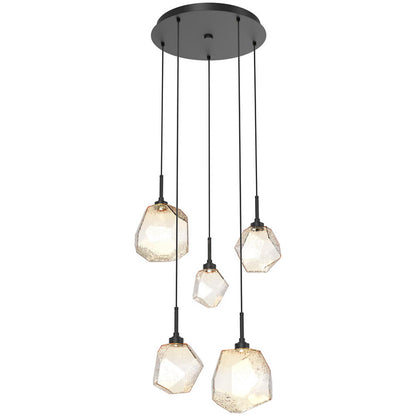 Gem Round LED Multi-Light Pendant