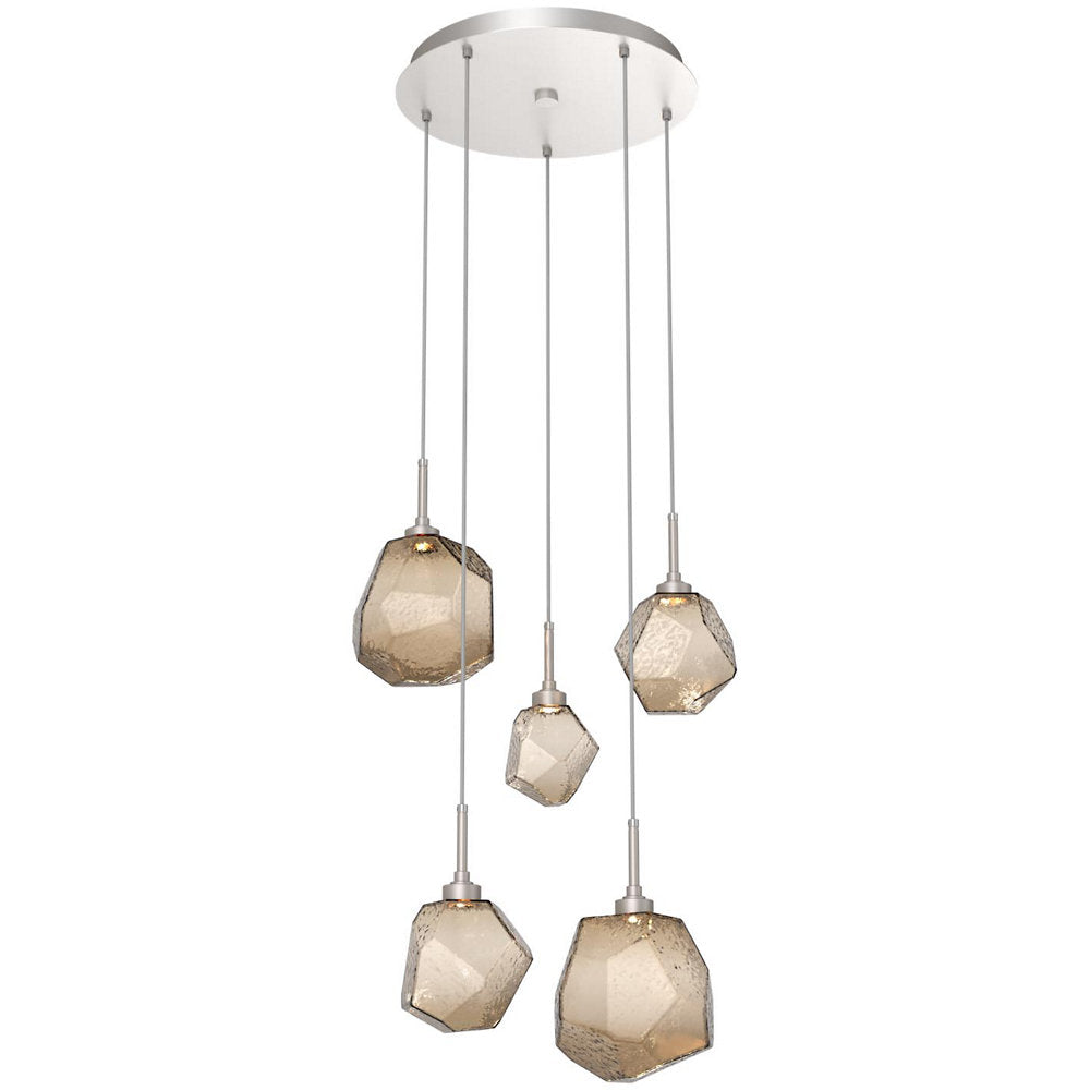 Gem Round LED Multi-Light Pendant