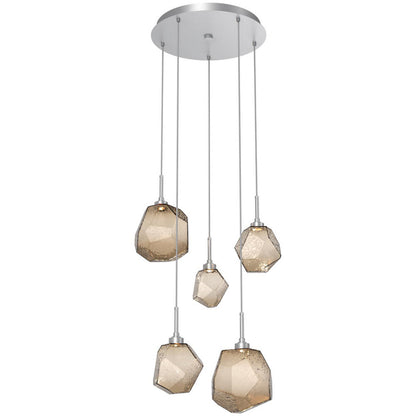 Gem Round LED Multi-Light Pendant