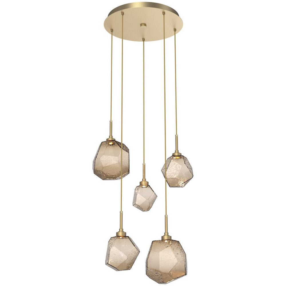Gem Round LED Multi-Light Pendant