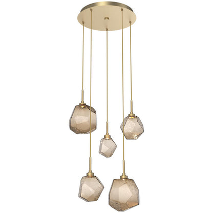 Gem Round LED Multi-Light Pendant