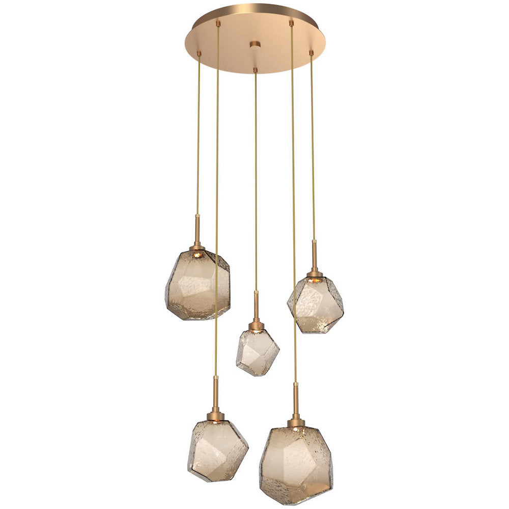 Gem Round LED Multi-Light Pendant