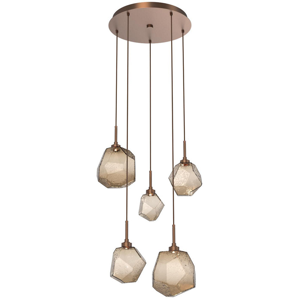 Gem Round LED Multi-Light Pendant