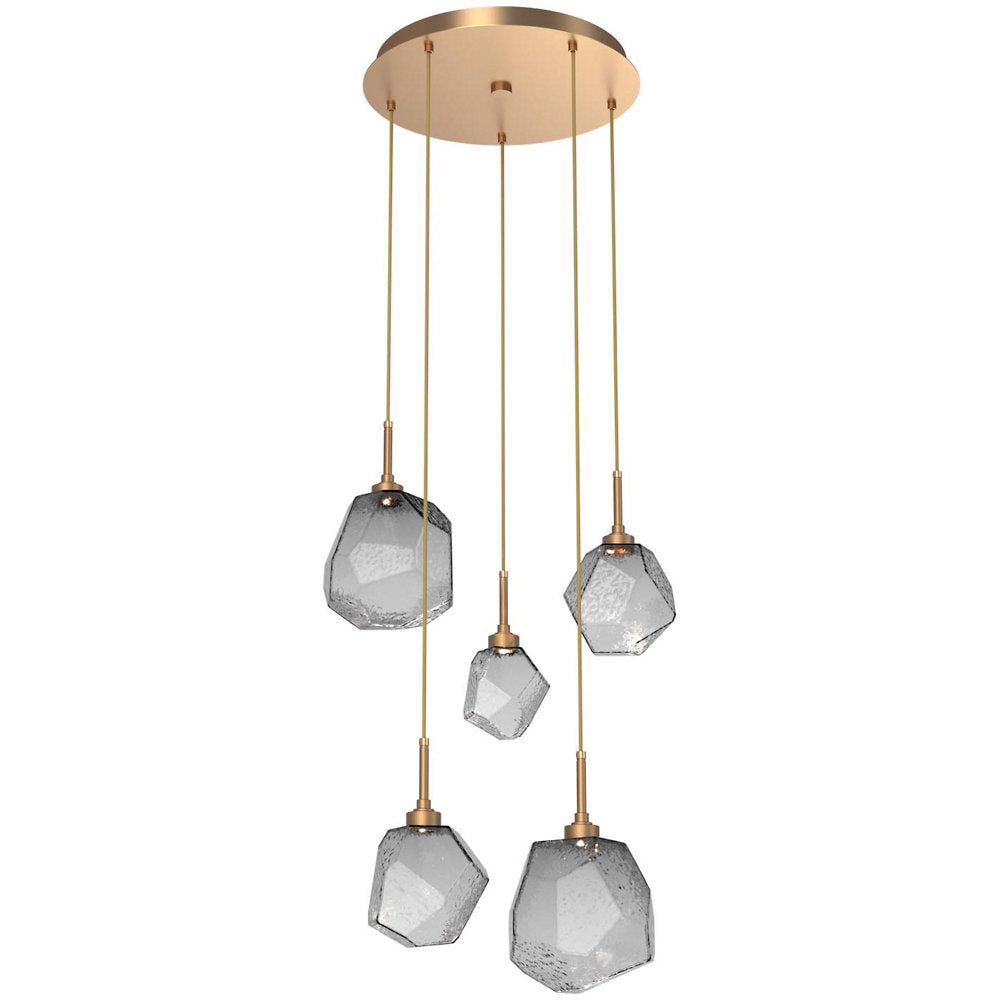 Gem Round LED Multi-Light Pendant