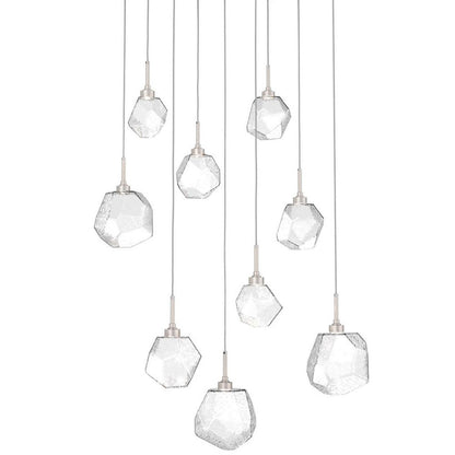 Gem Square LED Multi-Light Pendant