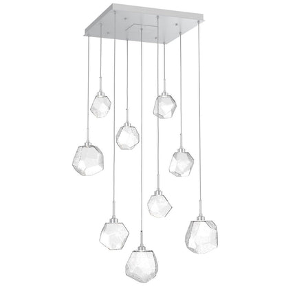 Gem Square LED Multi-Light Pendant