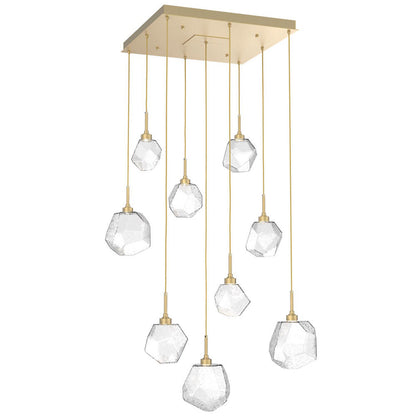 Gem Square LED Multi-Light Pendant