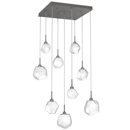 Gem Square LED Multi-Light Pendant