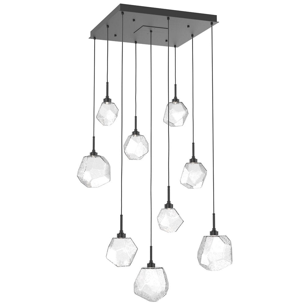 Gem Square LED Multi-Light Pendant