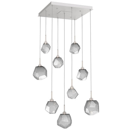 Gem Square LED Multi-Light Pendant