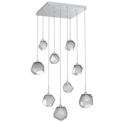 Gem Square LED Multi-Light Pendant