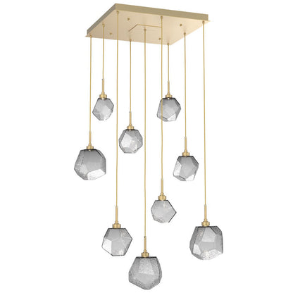 Gem Square LED Multi-Light Pendant