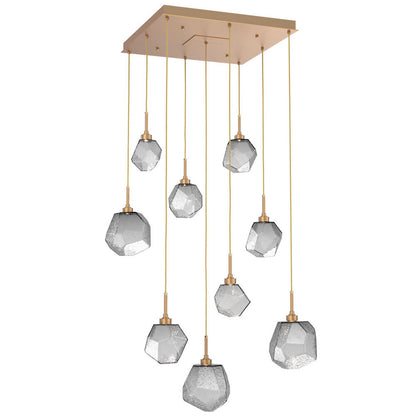Gem Square LED Multi-Light Pendant