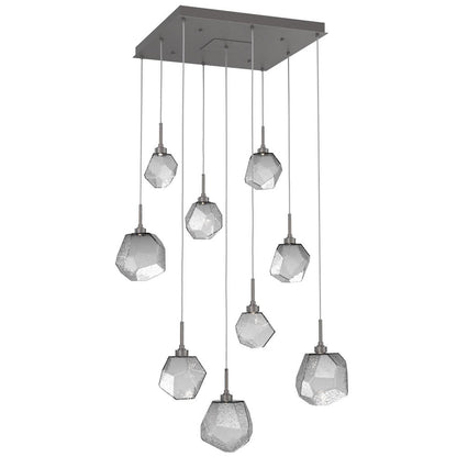 Gem Square LED Multi-Light Pendant