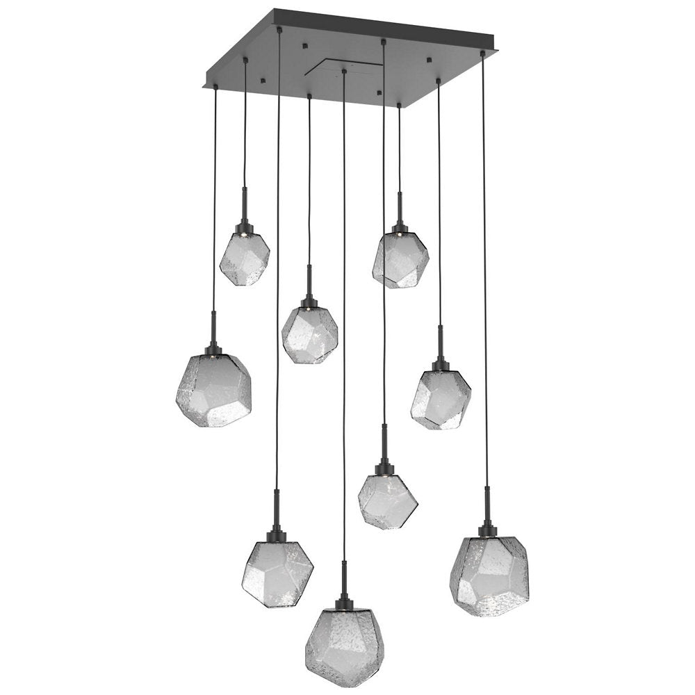 Gem Square LED Multi-Light Pendant