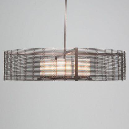 Downtown Mesh Drum Chandelier